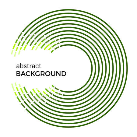 Abstract vector illustration depicting colored circles on a white background. Infographic background with place for your text.のイラスト素材