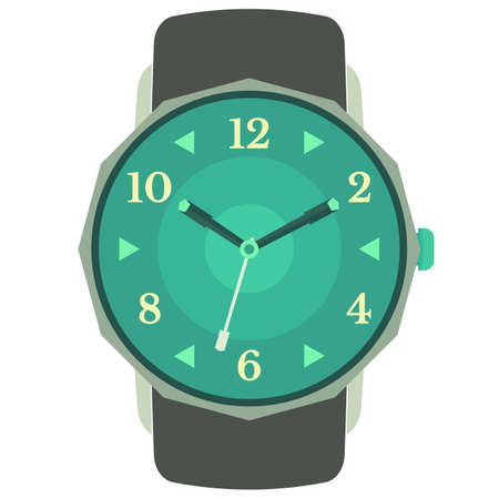 Classic design mechanical watch.のイラスト素材