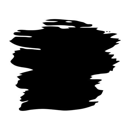 Sketch Scribble Smear. Hand drawn Paint Scribble Stains. Vector illustration.のイラスト素材