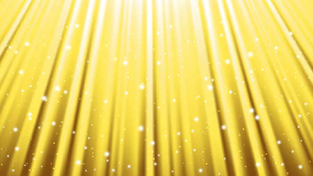 Sunlight rays background with light effects. Yellow backdrop with light of radiance. Vector illustrationのイラスト素材