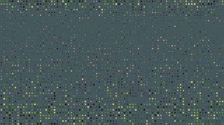 Abstract geometric background of squares. Multicolor pixel background with empty space. Vector...