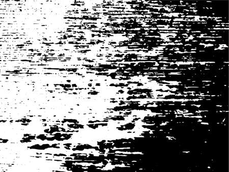 Grunge natural wood monochrome texture. Abstract wooden surface overlay background in black and white. Vector illustrationのイラスト素材