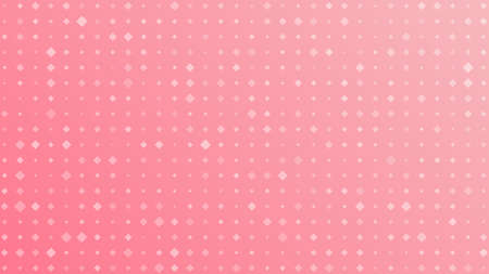 Abstract geometric background of sircles. Red pixel background with empty space. Vector illustration.のイラスト素材