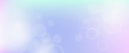 Abstract background with blur bokeh light effect. Modern colorful circular blur light backdrop. Vector illustrationのイラスト素材