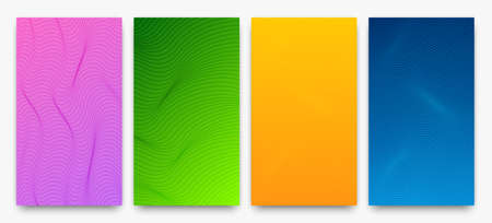 Set of halftone gradient backgrounds with dots. Abstract dotted pop art patterns in comic style....