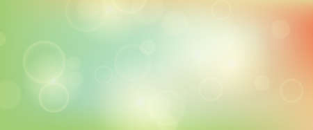 Abstract background with blur bokeh light effect. Modern colorful circular blur light backdrop. Vector illustrationのイラスト素材
