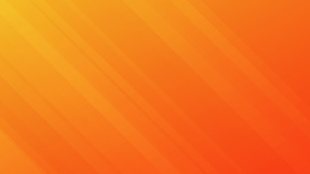 Modern colorful gradient background with crossing lines. Orange geometric abstract presentation...