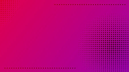 Abstract purple gradient geometric background with dots. Header banner. Bright abstract presentation backdrop. Vector illustrationのイラスト素材