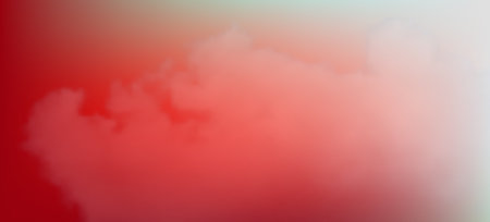 Modern red gradient backgrounds with clouds. Header banner. Bright abstract presentation backdrop. Vector illustrationのイラスト素材