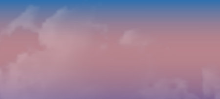 Modern purple gradient backgrounds with clouds. Header banner. Bright abstract presentation backdrop. Vector illustrationのイラスト素材