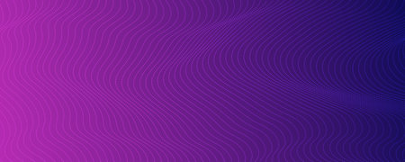 Halftone background with flowing dots. Purple abstract wave texture. Vector illustration