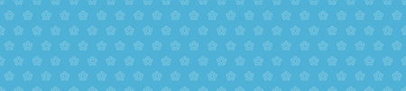 Winter seamless pattern with snowflakes. Christmas decoration with snowflakes falling. Vector...