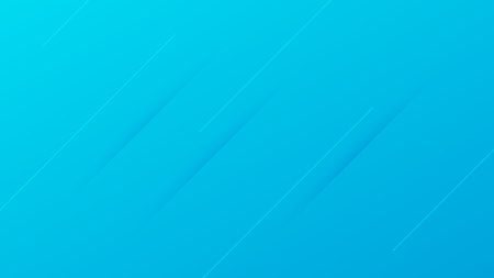 Abstract blue gradient background with lines and shadows. Header banner. Bright abstract presentation backdrop. Vector illustrationのイラスト素材
