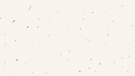 Grunge flecked paper background with a vintage, grainy texture. Features speckles, flecks, specks, and scattered particles for a rustic, handcrafted look. Vector illustrationのイラスト素材