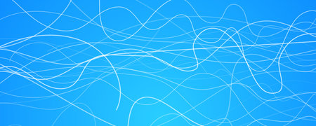 Abstract gradient background with wave beams. Abstract blue gradient background with motion blurred...