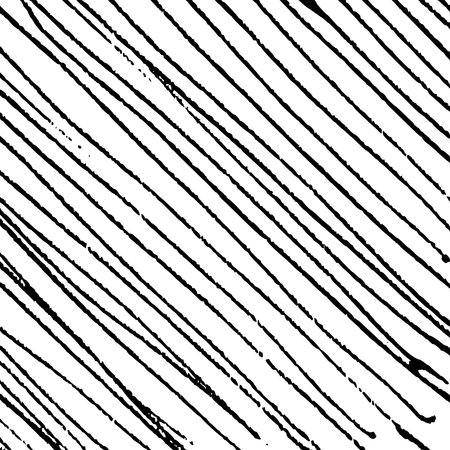Monochrome hand-drawn crosshatch texture. Grunge and sketch background with freehand lines, scribbles, smears, and sketch-style patterns. Vector illustrationのイラスト素材