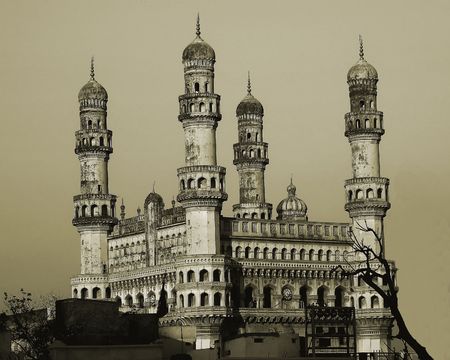 Charminar, 400 year old legendの写真素材