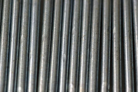 MAcro shot of a set of nails laid togetherの写真素材
