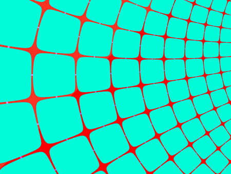 Fractal rendition of shiny metal grid back groundの写真素材