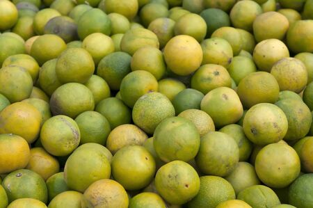 Fresh Sweet lime fruit on sale at a local market