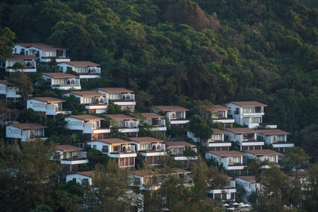 Hillside House at the south of Thailand.の写真素材