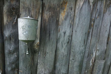 retro outdoor washbasinの写真素材