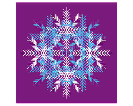 snowflakes 1のイラスト素材