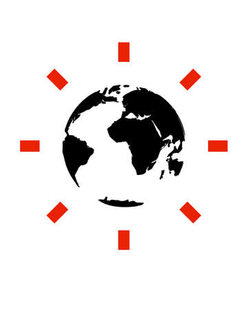 vector globe