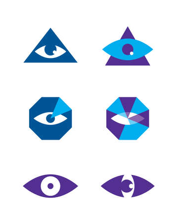 vector eye のイラスト素材