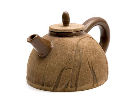 clay tea pot 1の写真素材