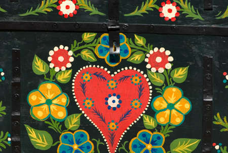 Old casketの写真素材