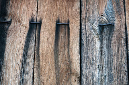texture of old wooden planks for backgroundの写真素材