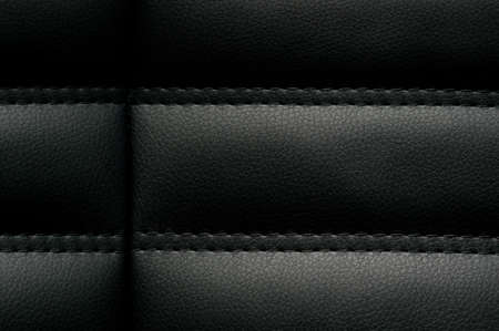texture of black leather