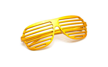eyeglasses on a white background