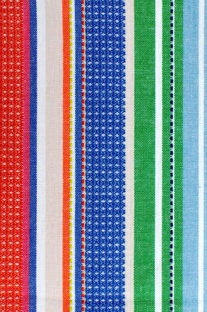 striped fabric textureの写真素材