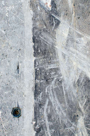 Grey grunge textured wall. Copy spaceの写真素材