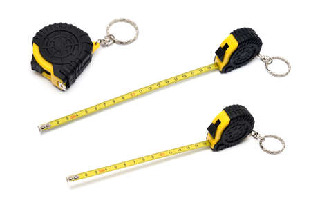 tape measure isolated on white background