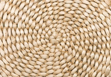 Wicker texture has made. circleの写真素材