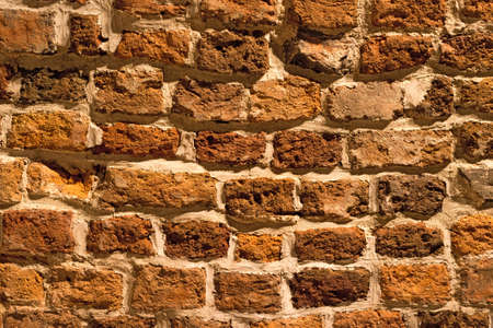 Background of brick wall textureの写真素材