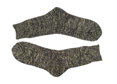 socks isolated on white backgroundの写真素材