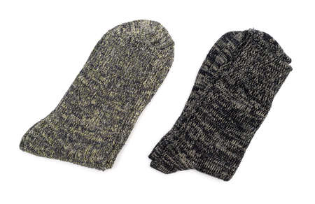 socks isolated on white backgroundの写真素材