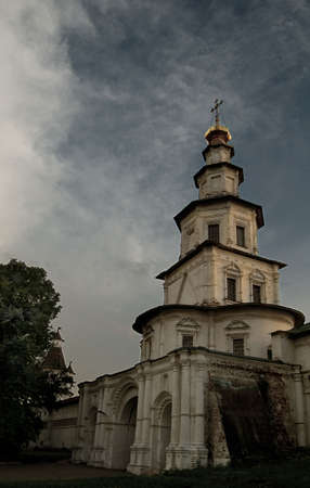 New Jerusalem tower at the eveningの写真素材