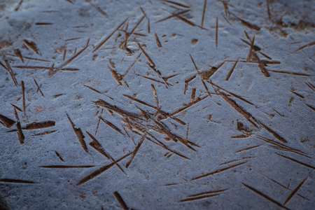 textured iron bollardの写真素材