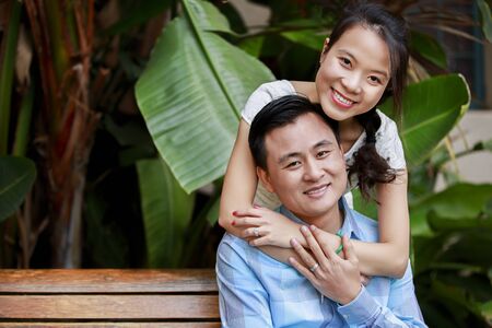 Happy Young Coupleの写真素材