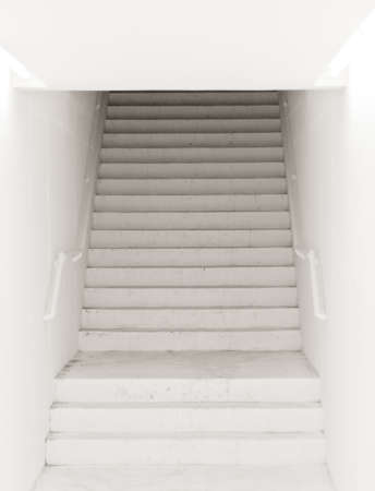 Misterious stairwayの写真素材