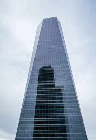 MADRID, SPAIN - MARCH 10 Cuatro Torres Business Area  CTBA , in Madrid, Spain, on March 10, 2013 ...