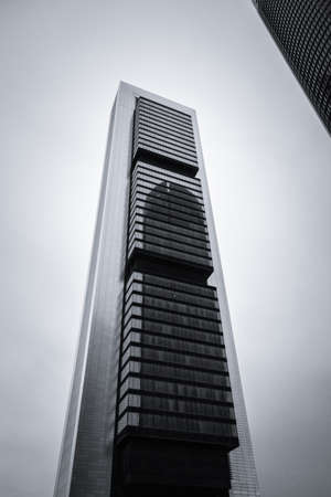 MADRID, SPAIN - MARCH 10 Cuatro Torres Business Area (CTBA), in Madrid, Spain, on March 10, 2013....
