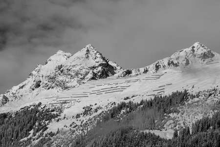 avalanche Controlの写真素材