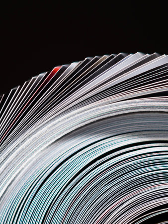 Magazine Rollの写真素材