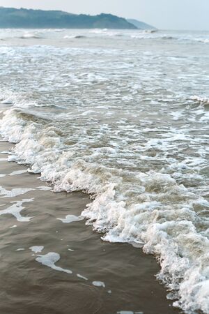 mornings on the beach water rock coastline sky goa